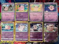 Pokemon TCG: 8 Card Lot (Clefairy & Clefable) FAST SHIPPING! NM/LP - Image 1