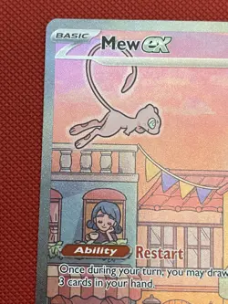 Mew ex 053 - Pokemon Scarlet & Violet Black Star Promo NM - Image 3