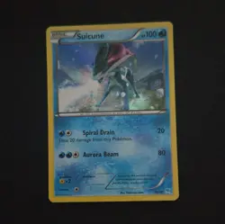 Pokemon Suicune 30/30 XY Trainer Kit Holo Common 100 HP Basic English 2016 - Image 1