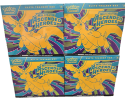 Pokemon Ascended Heroes Elite Trainer Boxes (ETBs) Lot Of 4, New and Sealed! - Image 1