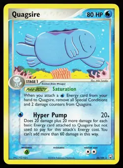 Quagsire 26/109 Rare Team Rocket Returns Pokemon Card - Image 1