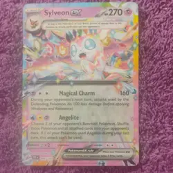 Pokemon Sylveon ex 086/191 SVP: Surging Sparks Double Rare Full Art Holo 270 HP - Image 1