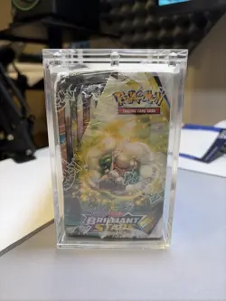 Pokemon Sword & Shield: Brilliant Stars Booster Box In Acrylic Case - Image 2