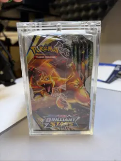 Pokemon Sword & Shield: Brilliant Stars Booster Box In Acrylic Case - Image 4
