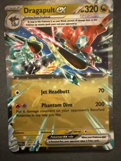 Dragapult Ex 130/167 Double Rare Sv06: Twilight Masquerade Pokemon TCG NM - Image 1