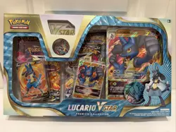 Pokemon Lucario VSTAR Box 3 Fusion Strike 2 Brilliant Stars Sword And Shield Era 820650851247 - Image 1