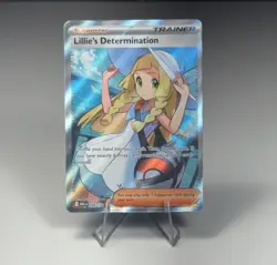 Pokemon Lillie’s Determination Ultra Rare 169/132 – Mega Evolution NM - Image 1