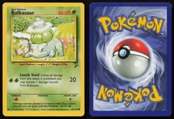 Bulbasaur 67/130 Common Base Set 2 Pokemon NM - Image 3