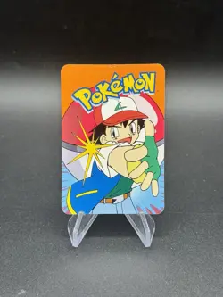 Hitmonchan Holo Pokemon Vintage 2000 Vending Prism Sticker Nintendo Rare - Image 2