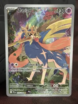 Zacian 100/094 Pokemon TCG Me02 Phantasmal Flames Illustration Rare (MINT) - Image 1