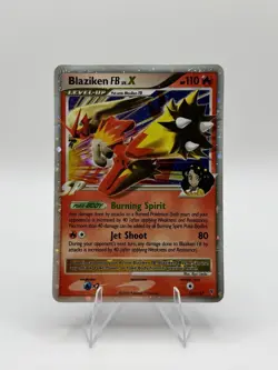 The Pokemon Company Blaziken FB LV.X 142/147 Supreme Victors Holo 110 HP English - Image 1
