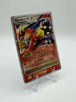 The Pokemon Company Blaziken FB LV.X 142/147 Supreme Victors Holo 110 HP English - Image 3