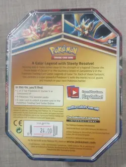 Pokemon Legends of Galar Zamazenta V Tin - Factory Sealed, NEW - Image 4