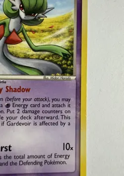 Pokemon Gardevoir 9/108 EX Power Keppers Regular MP Condition - Image 3