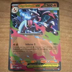 Pokemon Mega Charizard X EX Me02: Phantasmal Flames Double Rare Holo 360 HP 013… - Image 1