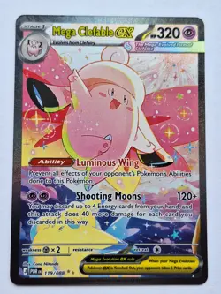 Pokemon TCG 119/88 Mega Clefable ex Double Rare Full Art Holo 🔥🔥🔥 - Image 1