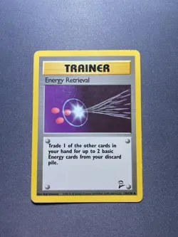Pokemon TCG - Energy Retrieval - Base Set 2 Unlimited - 110/130 Wizards1999-2000 - Image 1