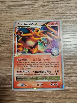 2009 Pokemon Black Star Promo DP45 Charizard G LV.X Holo - Image 1