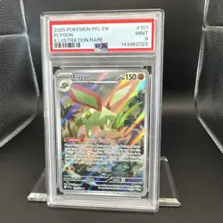 2025 Pokemon Phantasmal Flames Flygon #101 IR EN Graded PSA 9 - Image 5