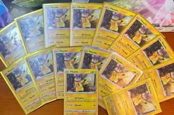 x1 Pikachu SWSH234 Pokemon Pokemon Go Black Star Promo Cosmos Holo - Image 1