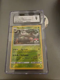 Pokemon TCG Torterra Ultra Prism 9/156 Reverse Holo Rare - Image 1