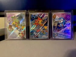 Turtwig, Chimchar, and Piplup First Partner Promos- 040, 041, 042 Pokemon TGC - Image 1
