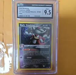 Pokemon 2004 Team Rocket Returns Dark Slowking Holo graded 9.5 - Image 2