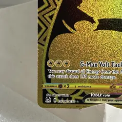 Pokemon Pikachu VMAX Ultra Rare Holo TG29/TG30 Lost Origin 310 HP - Image 5
