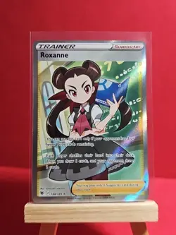 Roxanne 188/189 Pokemon Astral Radiance Full Art Trainer Near Mint - Image 3