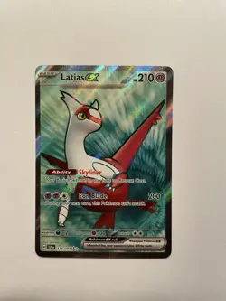 Pokemon TCG Latias ex Full Art 220/191 Surging Sparks Holo NM - Image 1