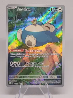 SEALED Pokemon 151 SV Black Star Promo Snorlax SVP051 NM English TCG #51 - Image 1