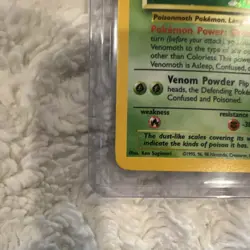 Pokemon Venomoth 70 HP Jungle 13/64 Rare Holo Stage 1 1999 Wizards - Image 3