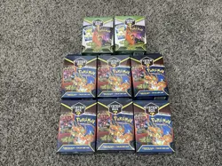 X8 2022 Pokemon Mystery Hanger Box 3 Booster Packs 728192536908 - Image 2