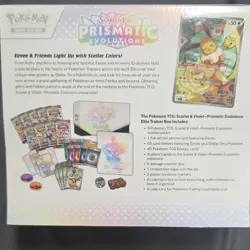 Pokemon Prismatic Evolutions Elite Trainer Box Exclusive Eevee Booster Set - Image 2