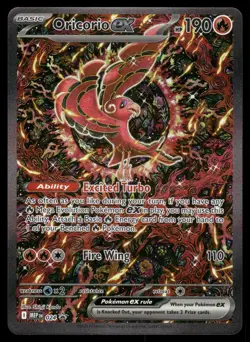 Oricorio ex - 024 024 Holo Promo ME: Mega Evolution Promo Pokemon Lightly Played - Image 1
