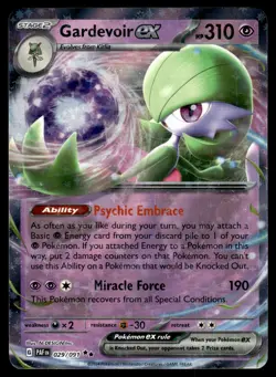 Gardevoir ex 086/198 SV01: Scarlet & Violet Base Set Pokemon - Image 1