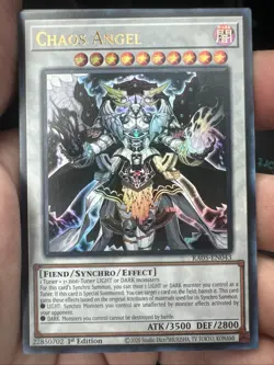 Yugioh! Chaos Angel RA05-EN043 Ultra Rare 1st Ed NM - Image 1