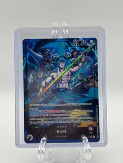 One Piece - ENEL OP15-058 (L) Alt Art OP15 Adventure on Kami's Island English NM - Image 1