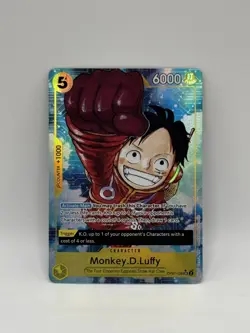 Monkey D. Luffy OP07-109 SR Alt Art 500 Years in the Future One Piece TCG NM - Image 1