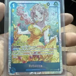 One Piece TCG Rebecca (OP15-053) Adventure on Kami's Island SR • OP15-053 - Image 1