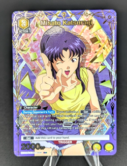 Union Arena Misato Katsuragi UE15BT/EVA-1-008 (R*) UE15BT: Evangelion: New - Image 1
