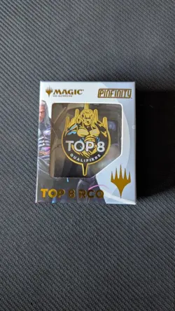 MTG Pinfinity RCQ Top 8 Tezzeret Pin Unopened - Image 1