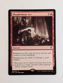 MTG - 1x Blasphemous Act - Commander 2016 - NM - Rare - Magic The Gathering, 120 - Image 4