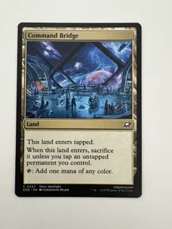 Command Bridge MTG Magic the Gathering Card NM Near Mint EOE - Image 1