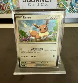 The Pokemon Company Eevee SVP Scarlet & Violet Promo 043 Holo 60 HP Card - Image 1