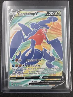 PokeMon Garchomp V (Full Art) 178/189 Swsh10: Astral Radiance 2022 - Image 1