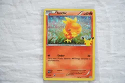 Pokemon TCG Torchic McDonald's 25th Anniversary 11/25 Holo 2021 - Image 1