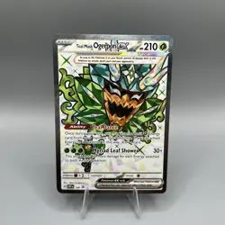 Teal Mask Ogerpon ex SVP 166 Black Star Promo Full Art Rare Holo Mint NM - Image 1