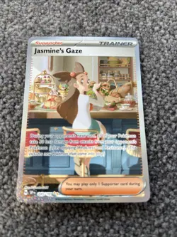 Pokemon TCG Jasmine's Gaze Special Illustration Rare Surging Sparks 245/191 - Image 1