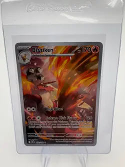 2025 Pokemon Blaziken 19 2/ 182 Sv10: Destined Rivals IR Holo NM - Image 1